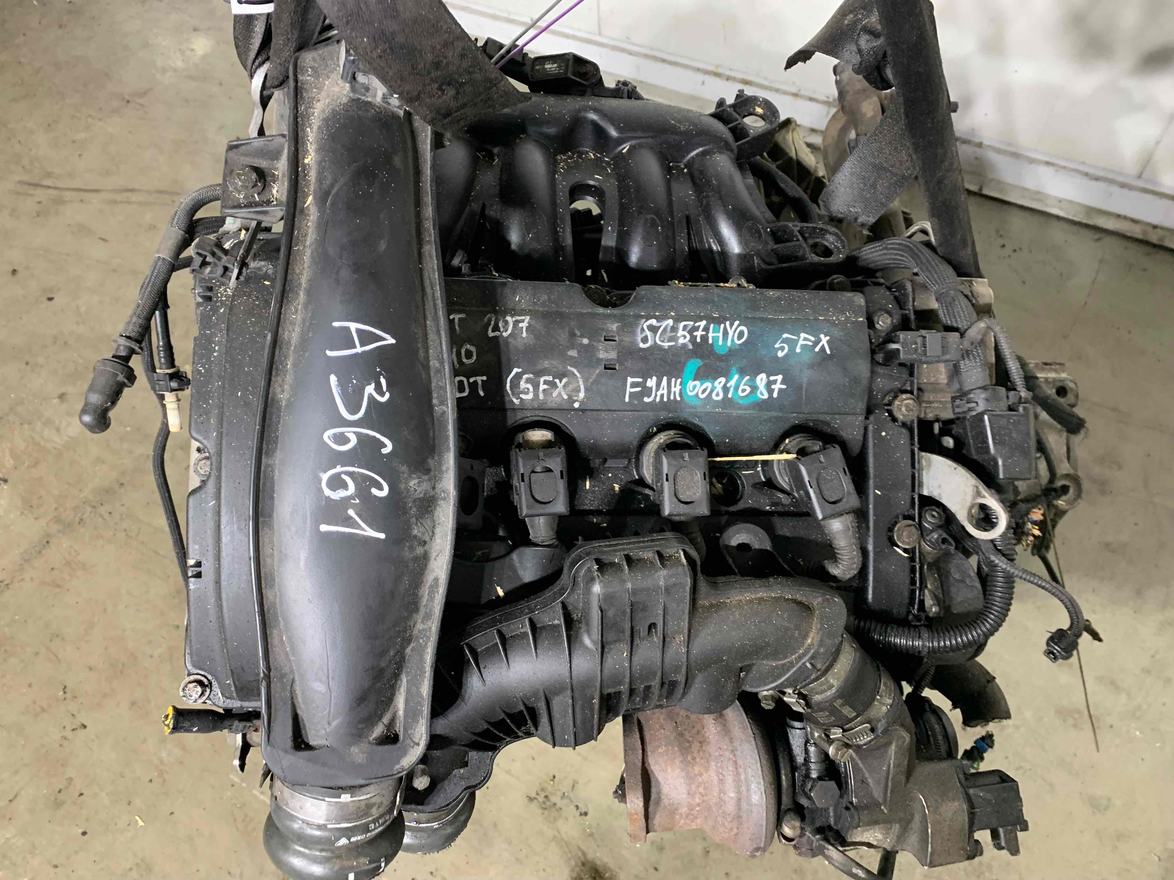 Двигатель (ДВС) - Peugeot 207 (2006-2014)