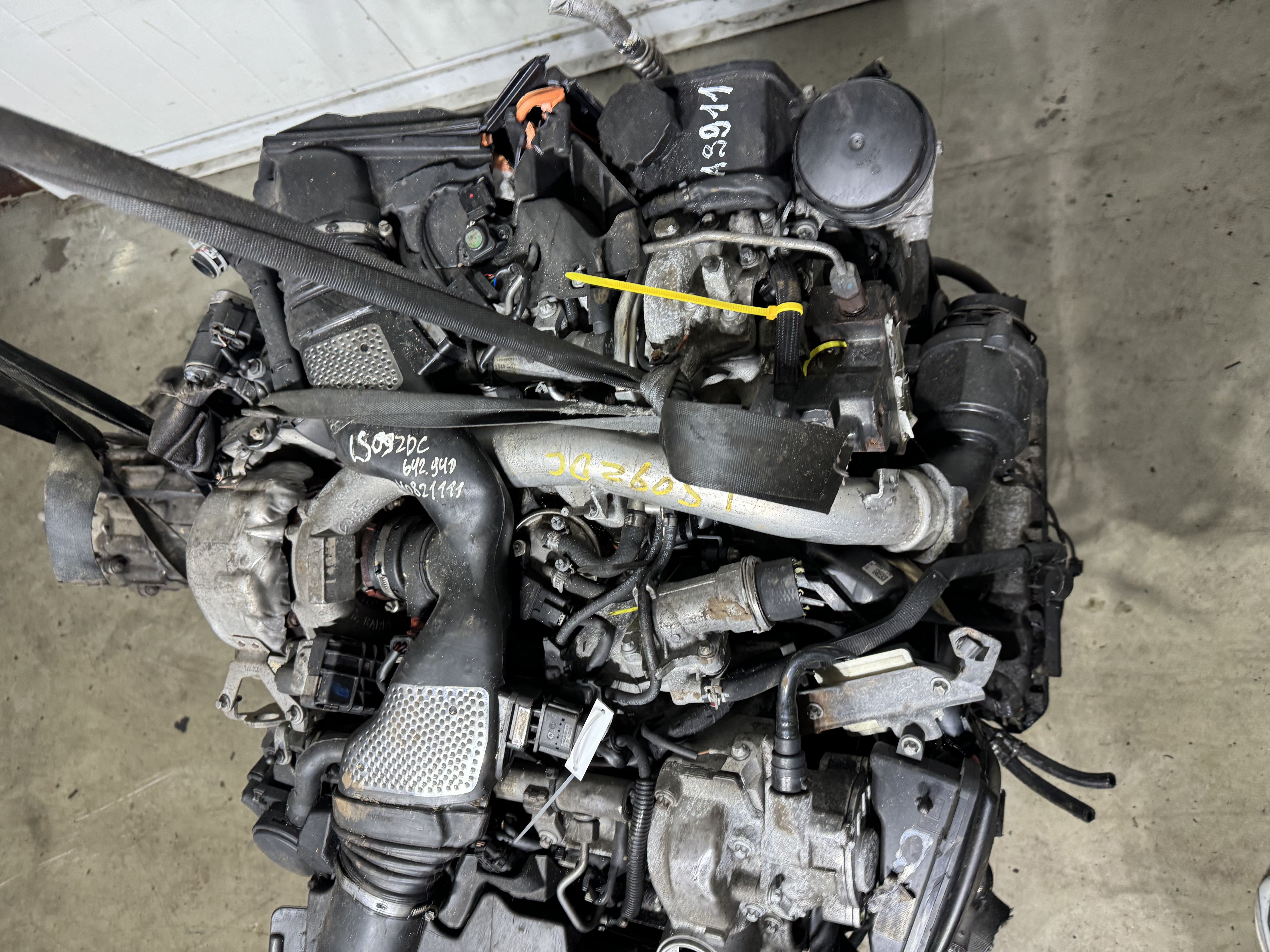 Двигатель (ДВС) - Mercedes ML W163 (1998-2004)