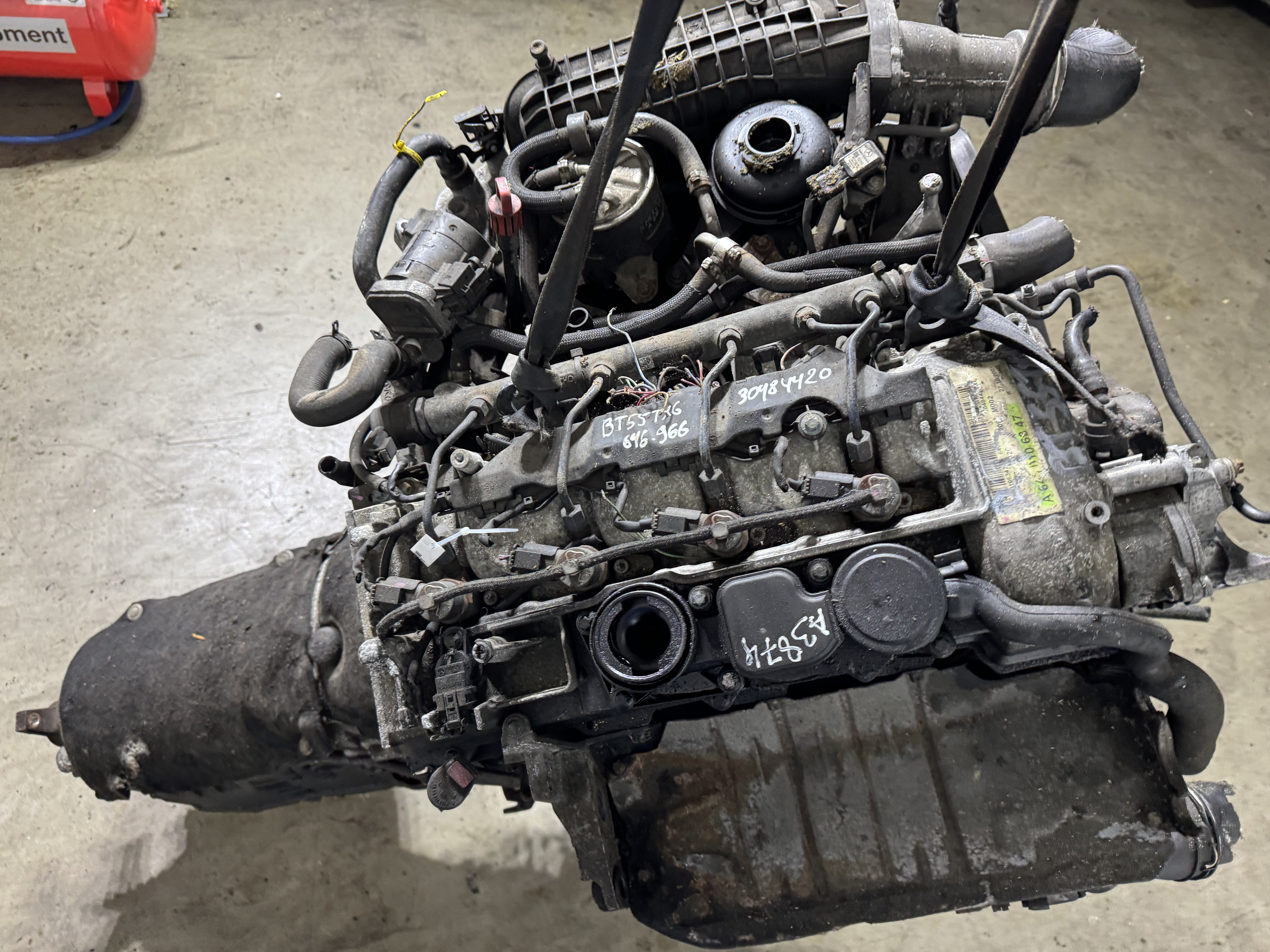 Двигатель (ДВС) - Mercedes CLK W209 (2002-2009)
